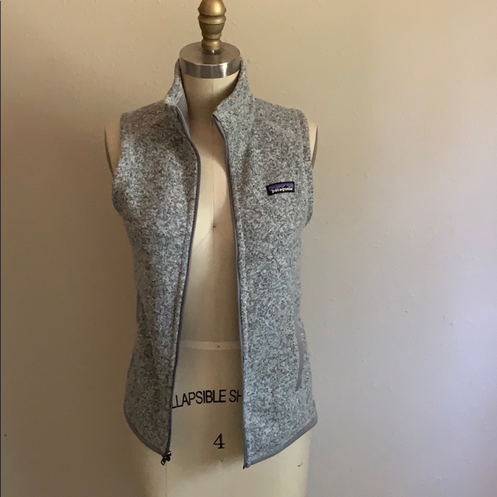 Heather grey vegan outdoors vest